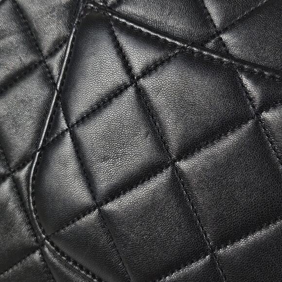 Chanel Lambskin Quilted Medium Trendy CC Flap Top Handle Bag Black - Picture 14 of 16